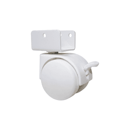 Rodinha Ou Rodízio Para Móveis Chapa "u" de 30 Mm Com Freio Bigfer