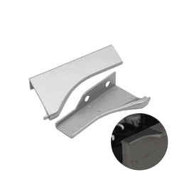 Ponteira Para Puxador Facetato Anodizado de 15mm Pe183 Rometal