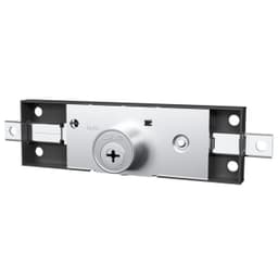 Fechadura 1201 Tetra Cor Preto Fosco Para Porta de Enrolar E Para Porta de Rolo de Comércio Stam