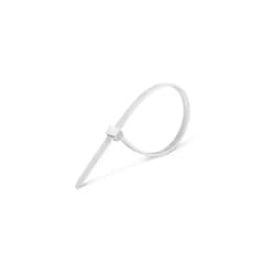 Abraçadeira Nylon Branco 2,5 X 150 Mm Pacote Com 100