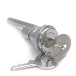 Fechadura 309 Cromada Com Prolongador 316 Extração Dupla 180° Graus Para Armários Stam