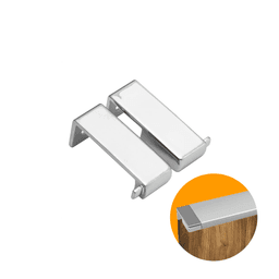 Ponteira Para Puxador Facetato Cromado de 15 Mm Pe183 Rometal