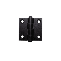 Dobradiça Comum Em Alumínio Preto 50 X 40 Mm Mk