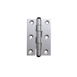 Dobradiça Comum Em Alumínio Fosco 64 X 38,5 Mm Mk