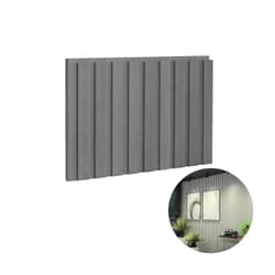 Painel Ripado Concept Gianduia 2,70 X 0,90 Cm Mdf 15 Mm