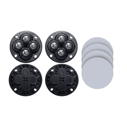 Rodízio Rodinha Esférico Para Movimentação de Móveis Carga 4 Esferas - Máxima