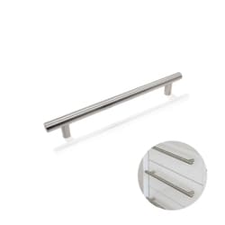 Puxador Haste Redondo Aço Inox 201 Escovado 448 Mm / 70 Cm Para Gavetas Renna