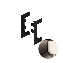 Ponteira Vazada Preto Perfis Cava Led Pe-281